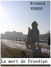 affiche de la pièce de Richard Veneau : La Mort de Frœdipe 